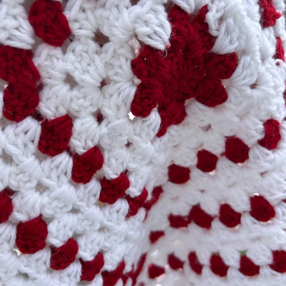 Scandinavian inspired‎ crochet baby blanket